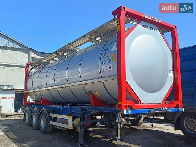 Контейнеровоз напівпричіп Van Hool 3B2007