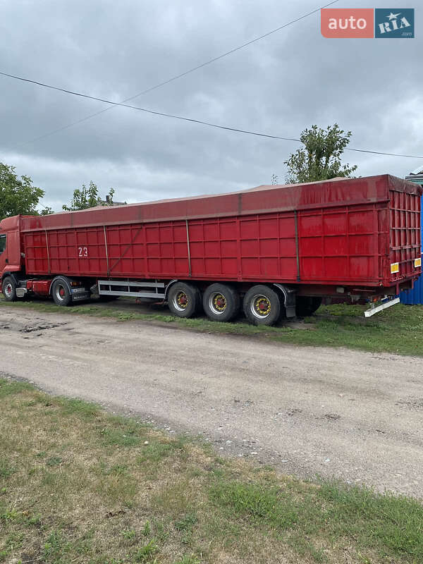 Зерновоз - напівпричіп Van Hool 3B