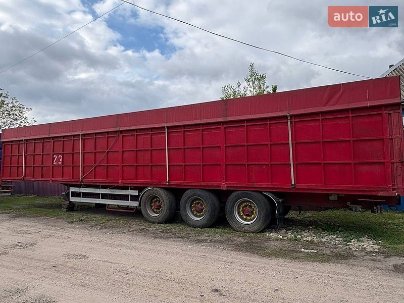 Зерновоз - напівпричіп Van Hool 3B