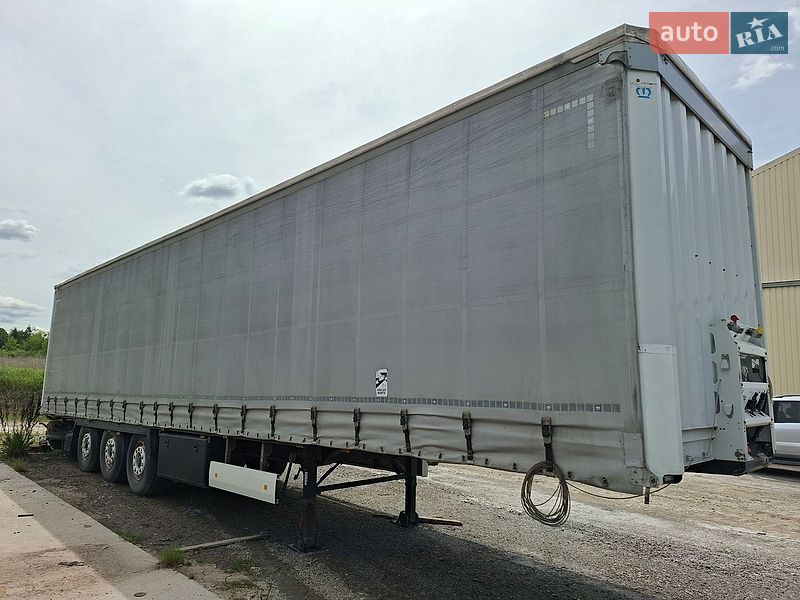 Тентованный борт (штора) - полуприцеп Van Hool S