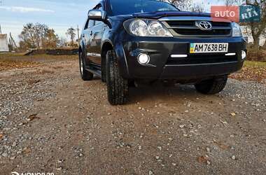 Характеристики Toyota Fortuner Внедорожник / Кроссовер