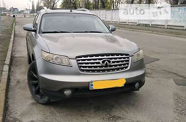 Характеристики Infiniti FX 45 Позашляховик / Кросовер