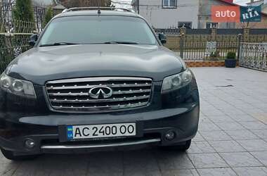 Характеристики Infiniti FX 45 Позашляховик / Кросовер