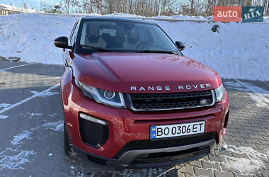 Характеристики Land Rover Range Rover Evoque Внедорожник / Кроссовер
