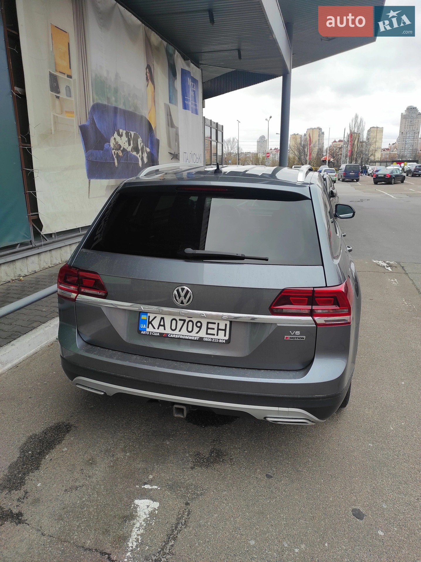 Volkswagen Atlas 2018 VIN 1V2KR2CA7JC552608 фото оголошення 6 з 11