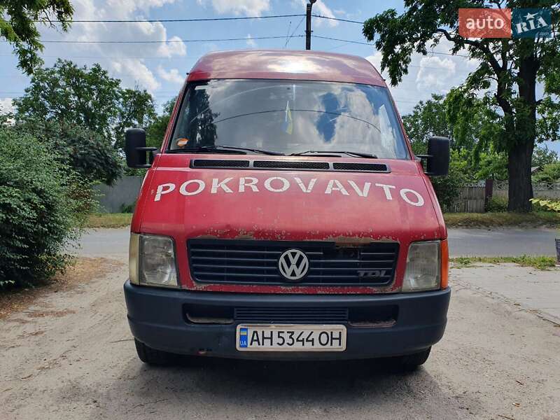 Грузовой фургон Volkswagen LT