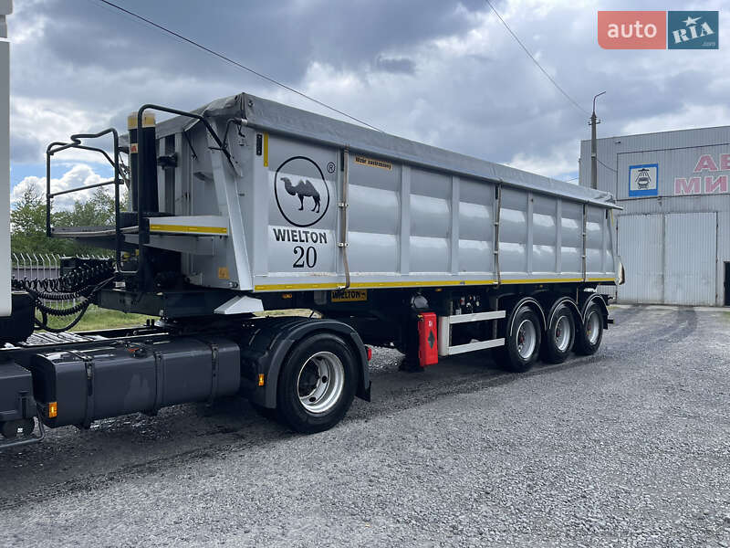 Зерновоз - напівпричіп Wielton NW