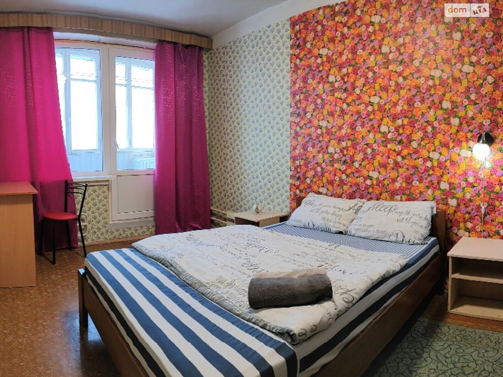трехкомнатная квартира в Харькове, район 522-ый микрорайон, на ул. Валентиновская в аренду на короткий срок посуточно фото 1