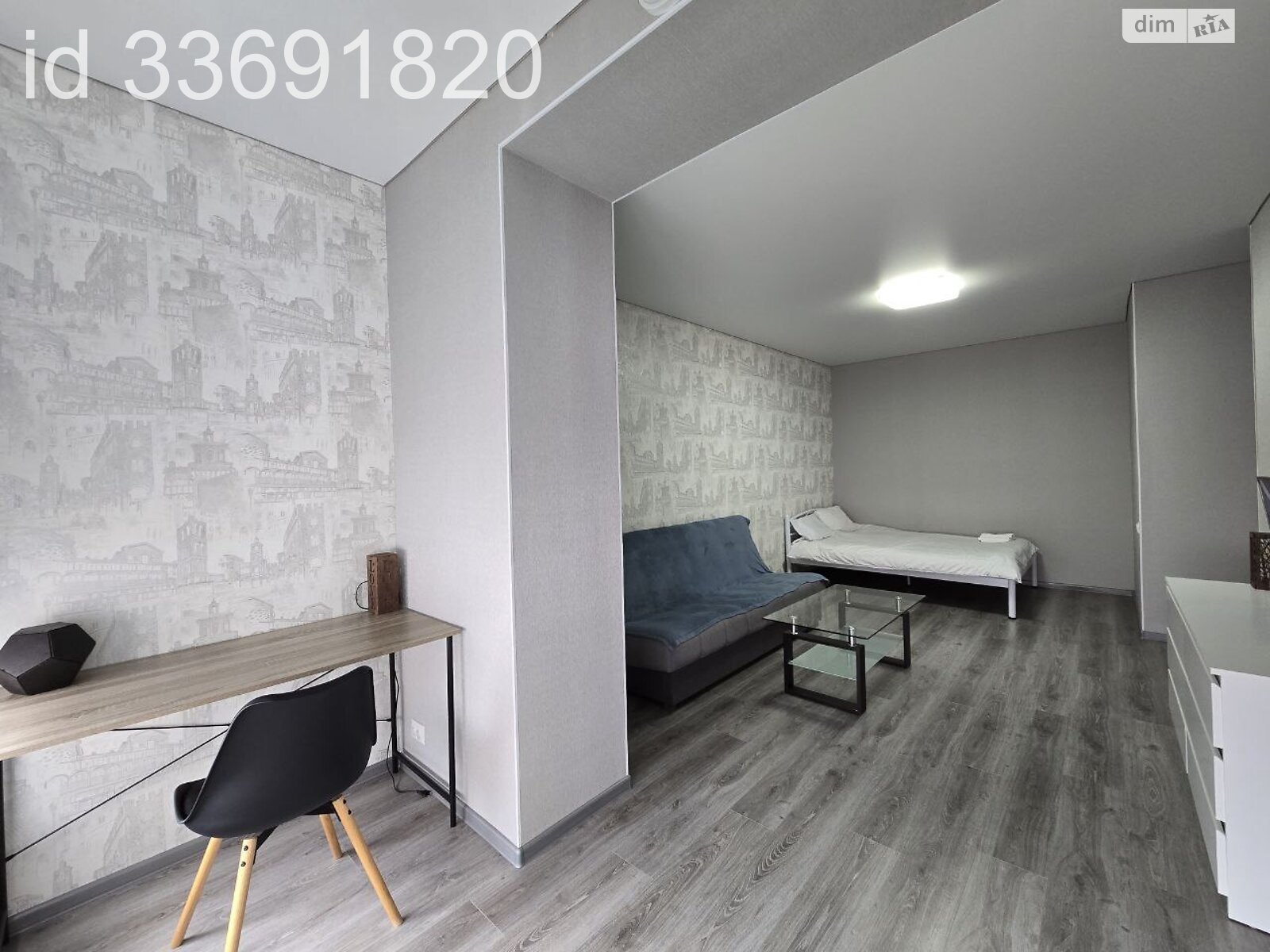 однокомнатная квартира в Житомире, район Богунский, на ул. Евгения Рыхлика 15/1 в аренду на короткий срок посуточно фото 1