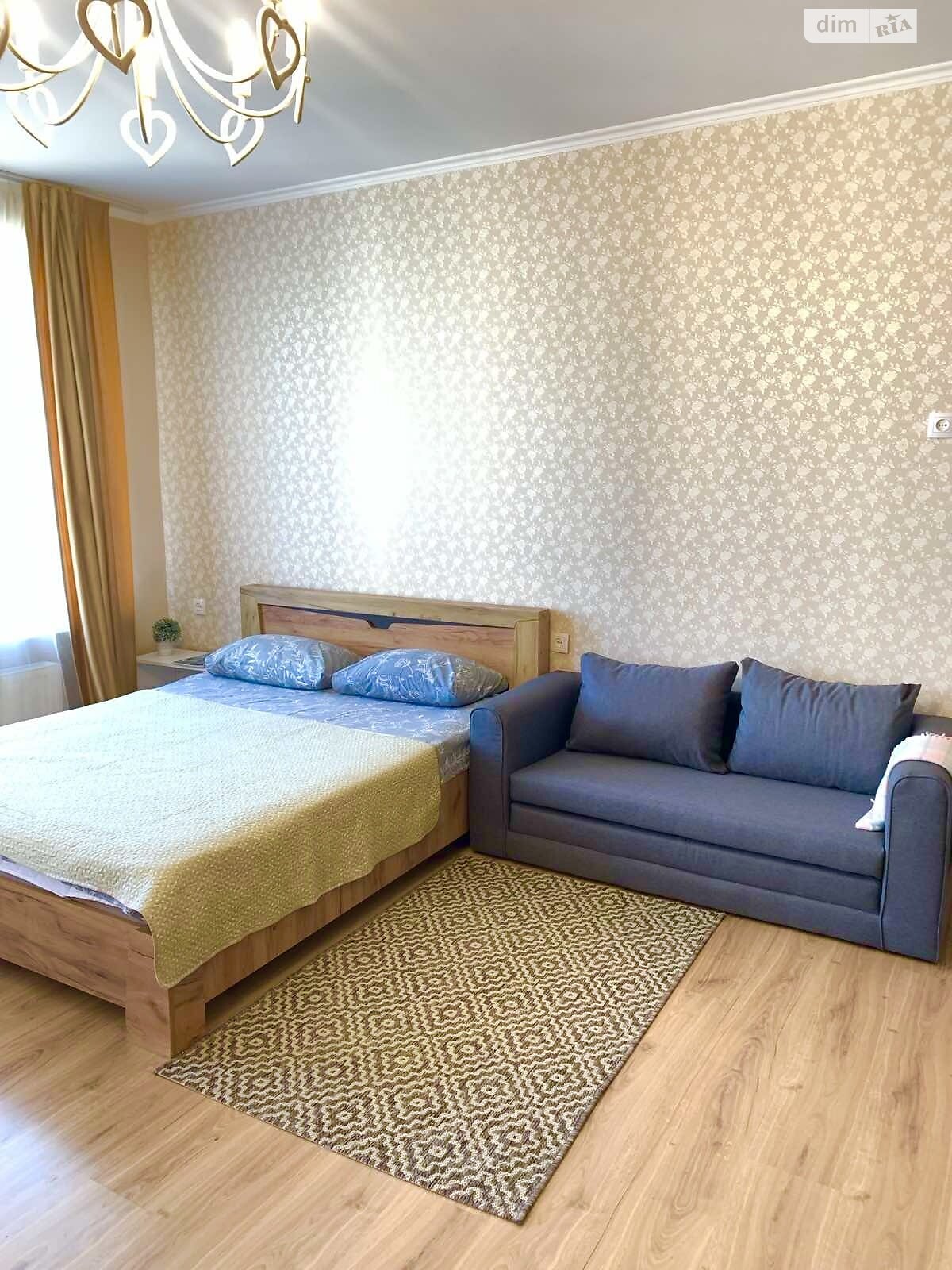 однокімнатна квартира в Києві, район Голосіївський, на вул. Академіка Заболотного 1А в оренду на короткий термін подобово фото 1