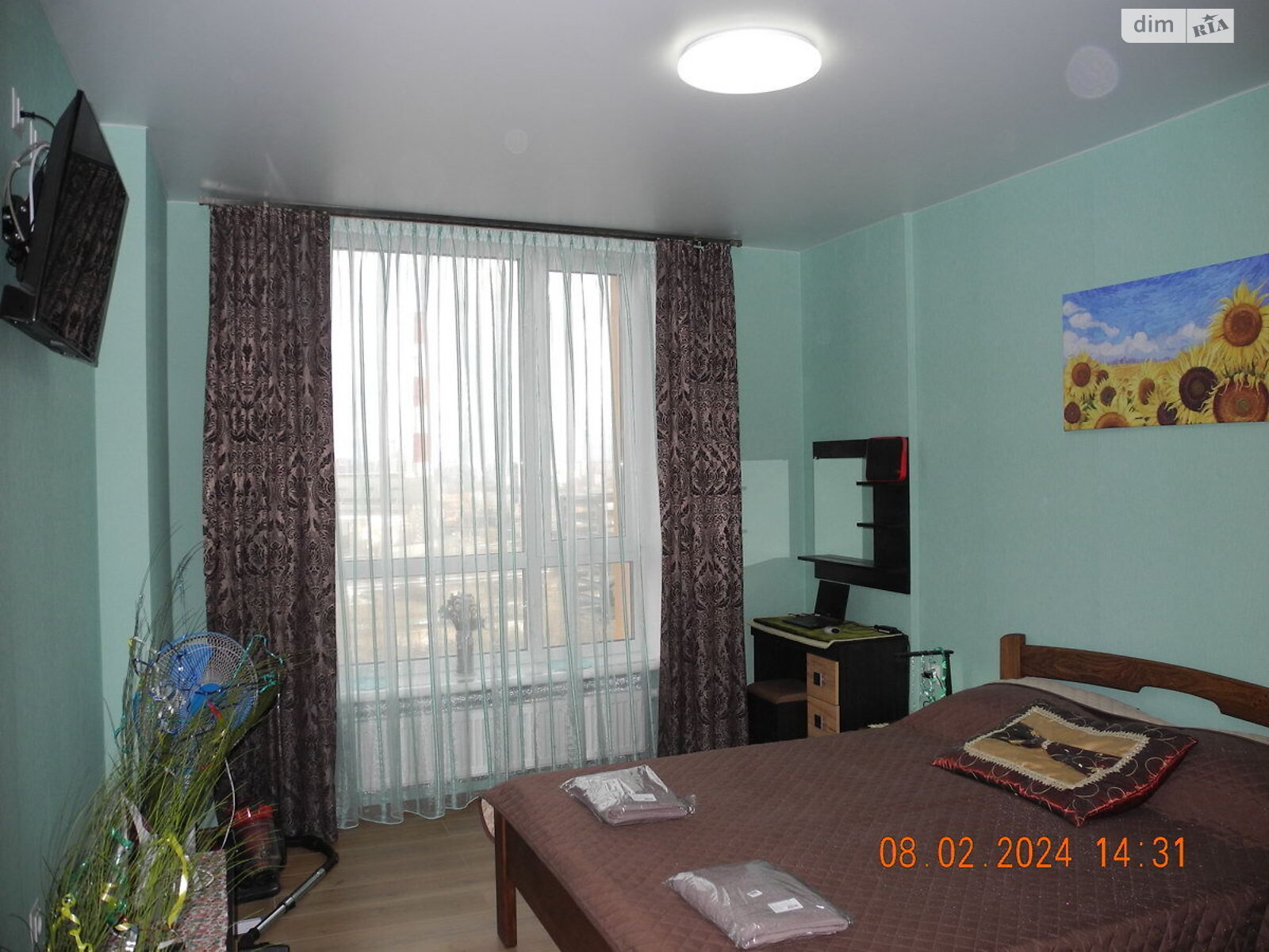двухкомнатная квартира в Киеве, район Голосеевский, на шоссе Столичное 1А в аренду на короткий срок посуточно фото 1