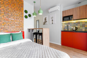 однокомнатная квартира в Киеве, район Подольский, на ул. Тираспольская 52 в аренду на короткий срок посуточно фото 2