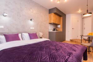 однокімнатна квартира в Києві, район Шевченківський, на просп. Берестейський 55А в оренду на короткий термін подобово фото 2