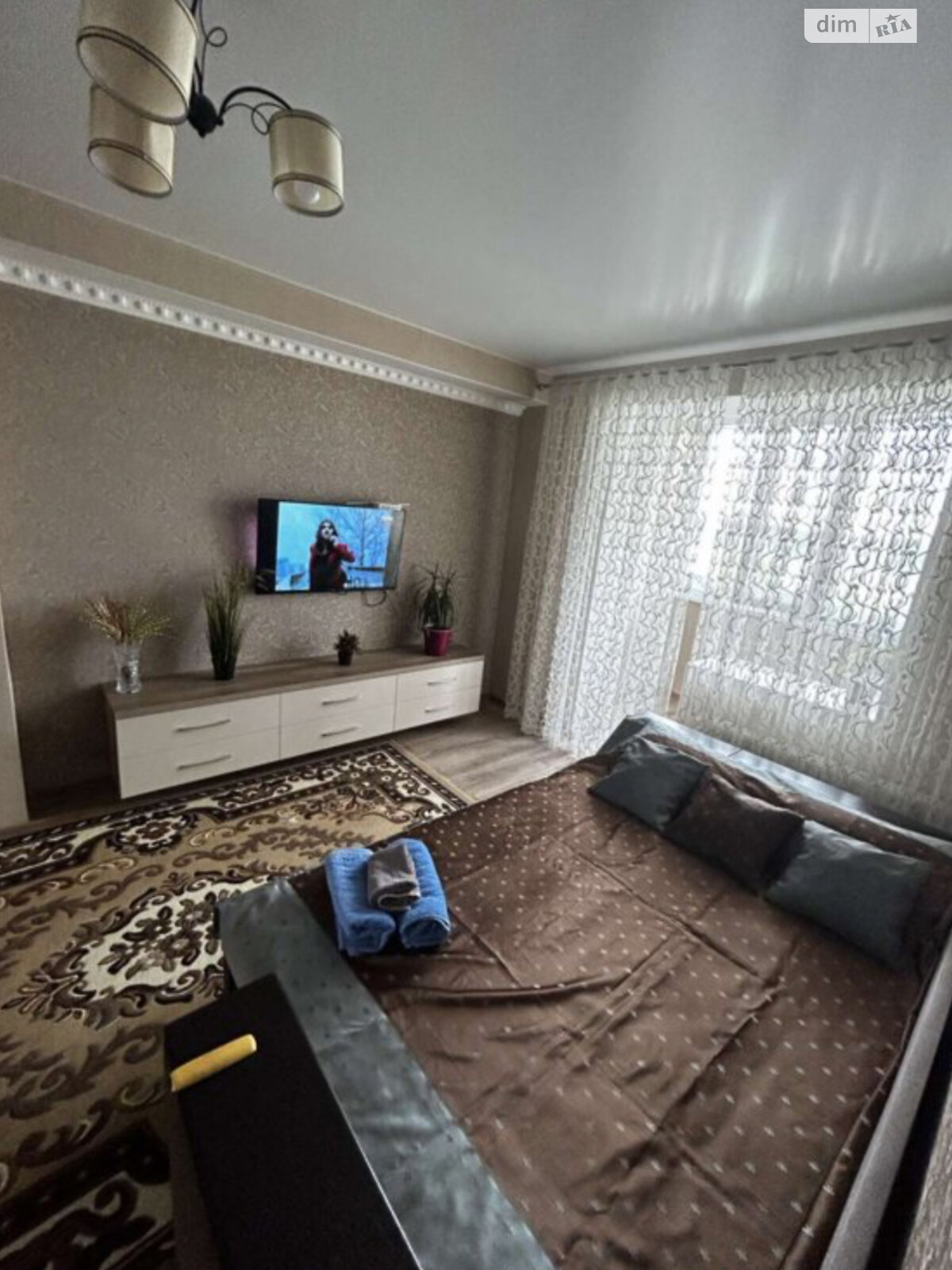 однокімнатна квартира в Павлограде, район Павлоград, на вул. Центральна 21 в оренду на короткий термін подобово фото 1 однокімнатна квартира в Павлограде, район Павлоград, на вул. Центральна 21 в оренду на короткий термін подобово фото 1