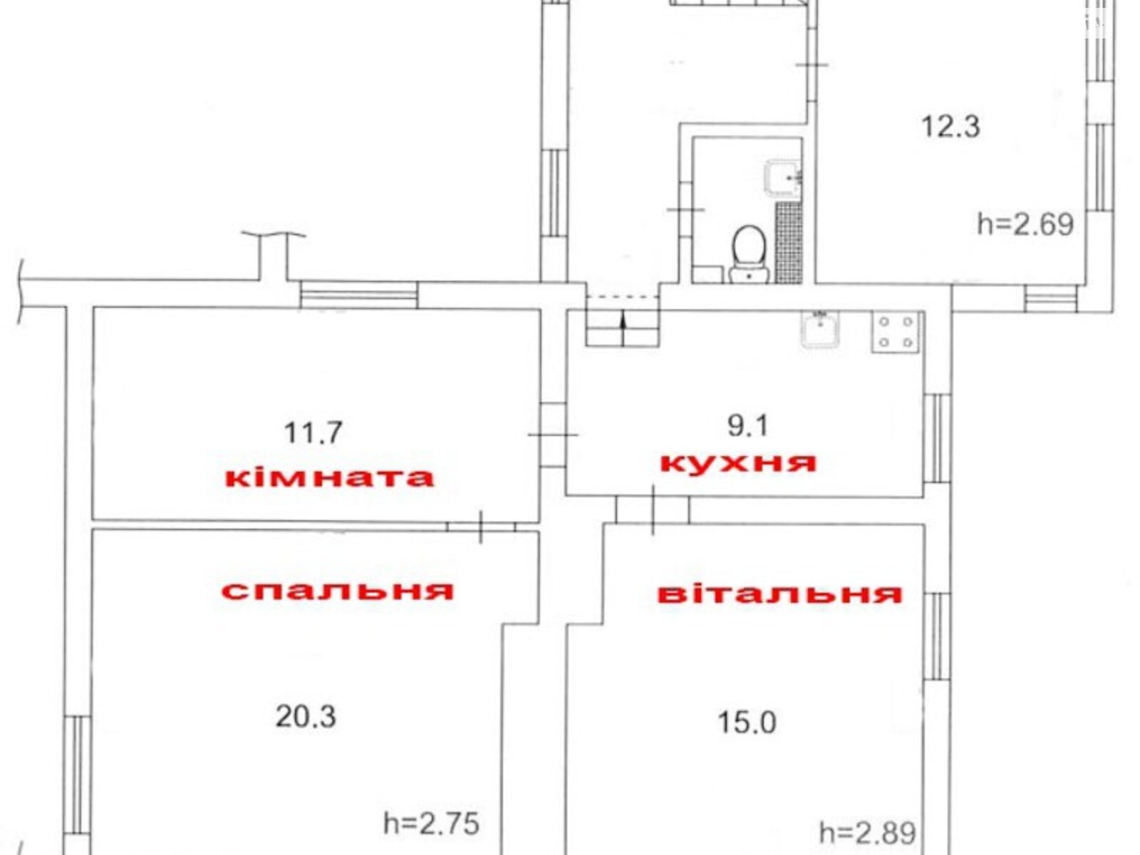 двухэтажная часть дома, 150 кв. м, кирпич. Сдается помесячно в Киеве, в районе Святошино фото 1 двухэтажная часть дома, 150 кв. м, кирпич. Сдается помесячно в Киеве, в районе Святошино фото 1