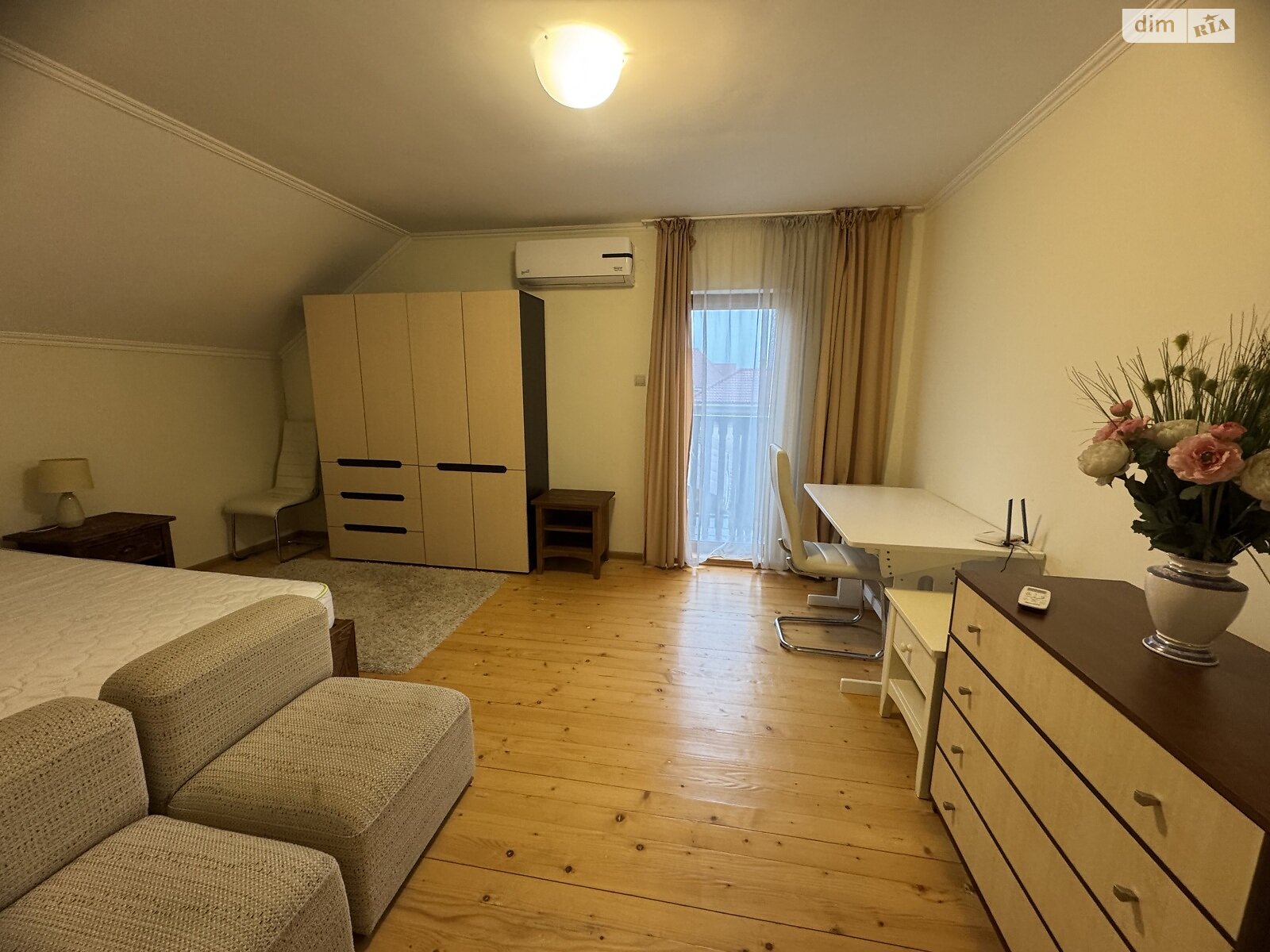 двухэтажный дом беседка, 98 кв. м, сруб. Сдается помесячно в Баранинцах фото 1