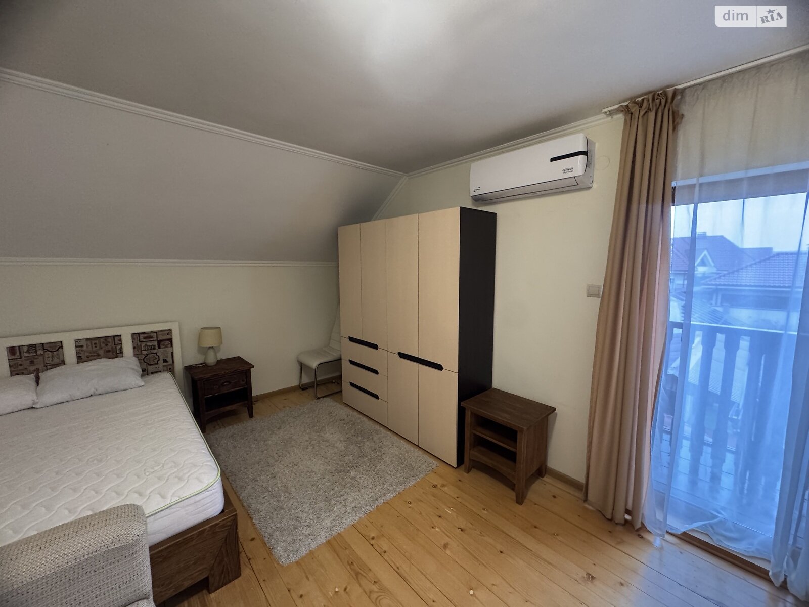 двухэтажный дом беседка, 98 кв. м, сруб. Сдается помесячно в Баранинцах фото 1