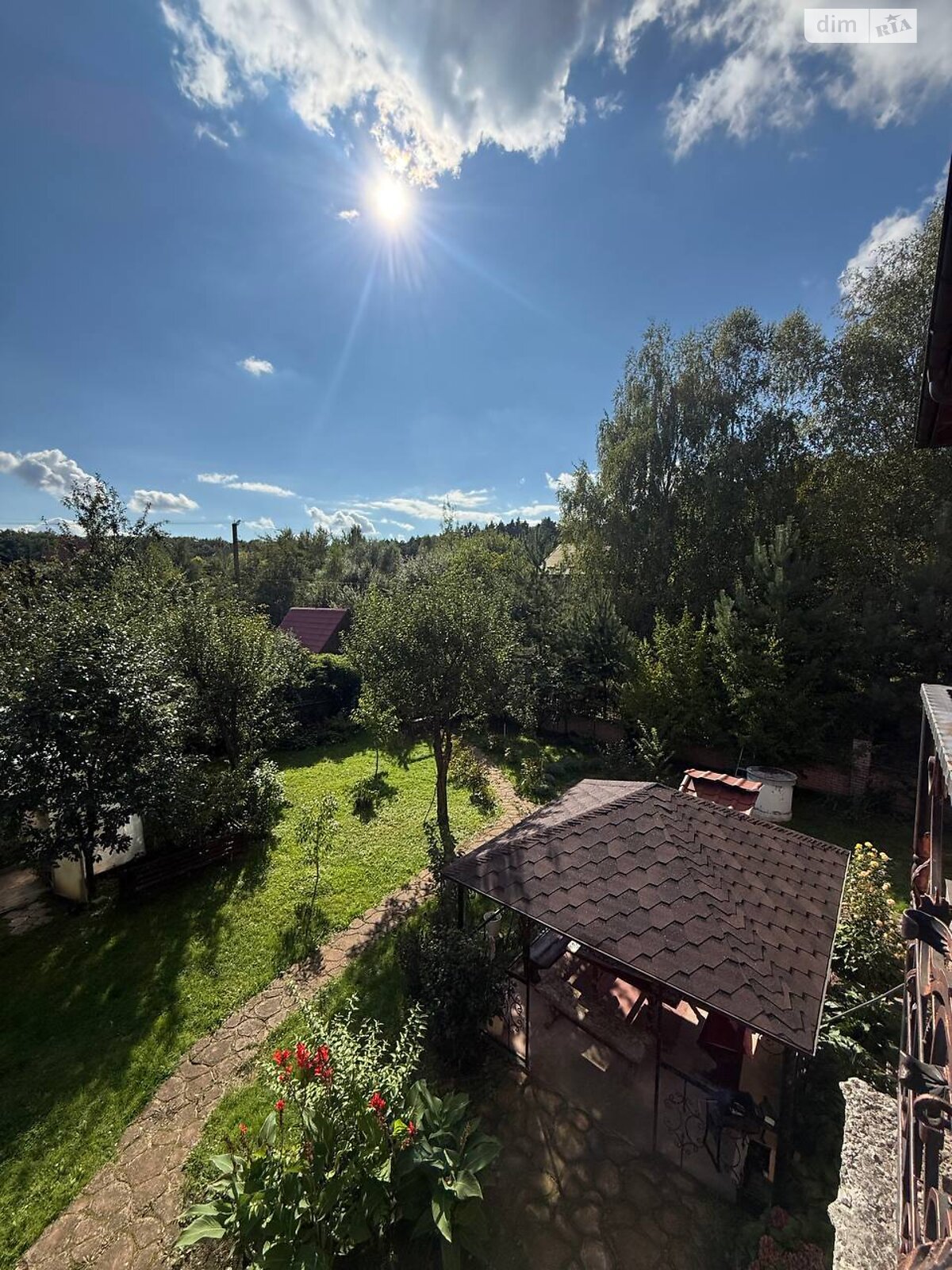 двоповерховий будинок бесідка, 180 кв. м, цегла. Здається помісячно в Басівці фото 1