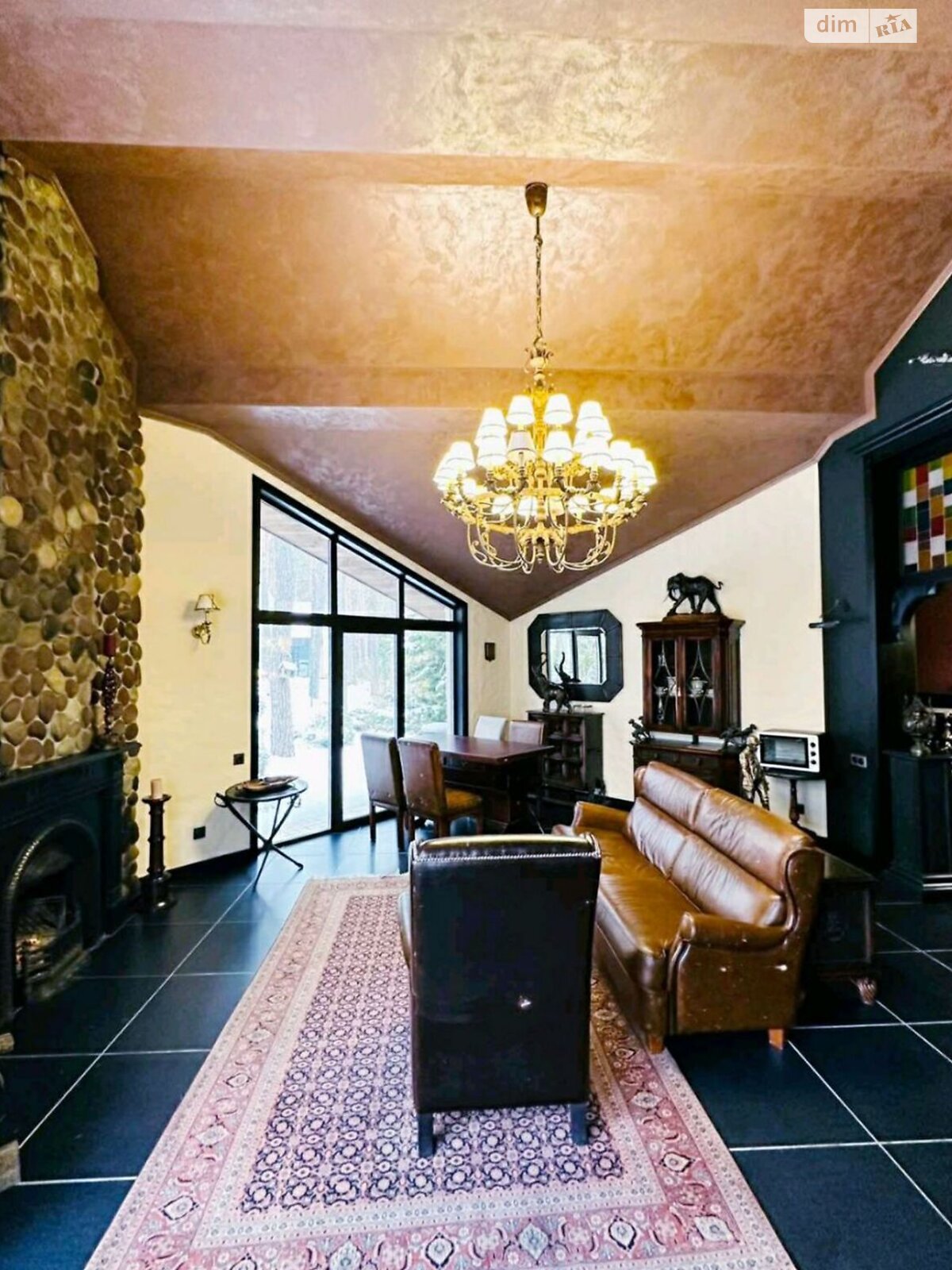 одноэтажный дом беседка, 79.2 кв. м, кирпич. Сдается помесячно в Берёзовке фото 1