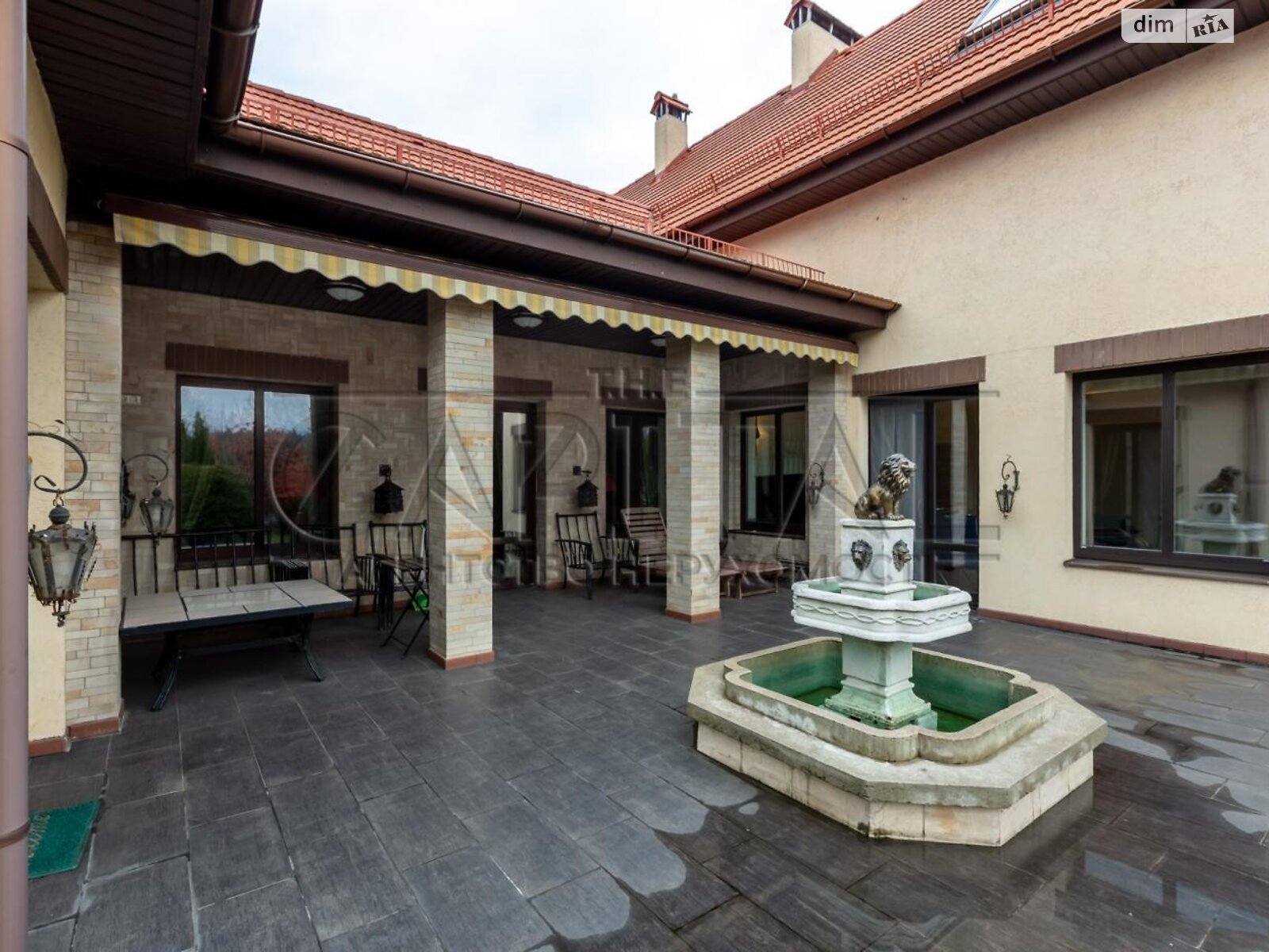 двоповерховий будинок з верандою, 250 кв. м, кирпич. Здається помісячно в Бобриці фото 1