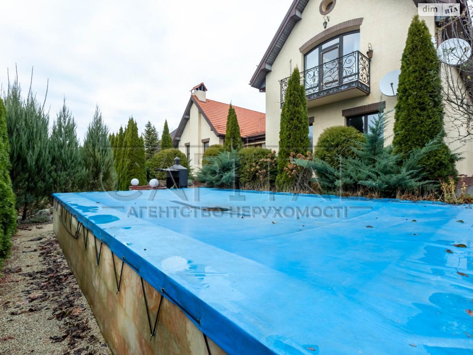 двоповерховий будинок з верандою, 250 кв. м, кирпич. Здається помісячно в Бобриці фото 1