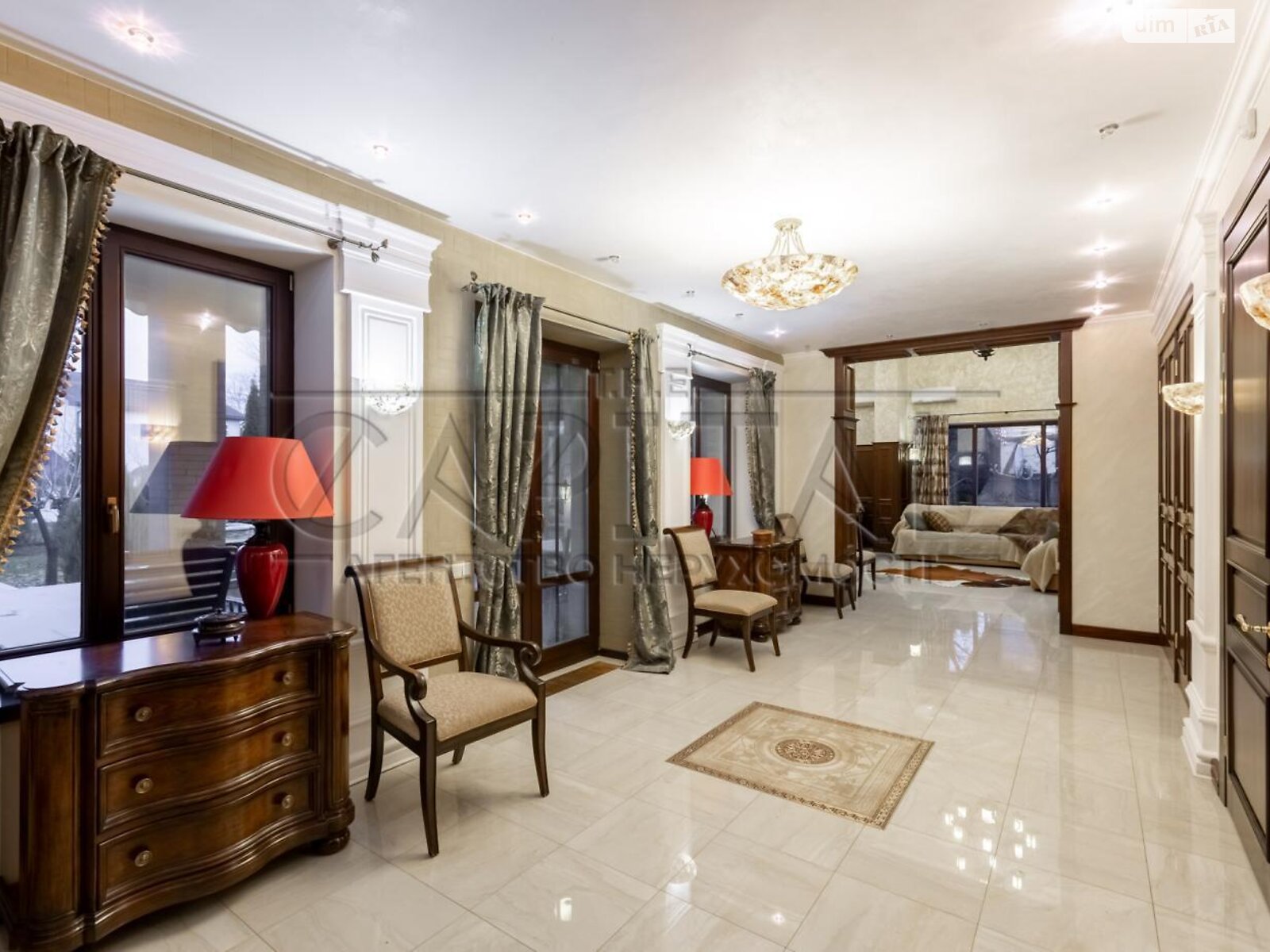 двоповерховий будинок з верандою, 250 кв. м, кирпич. Здається помісячно в Бобриці фото 1