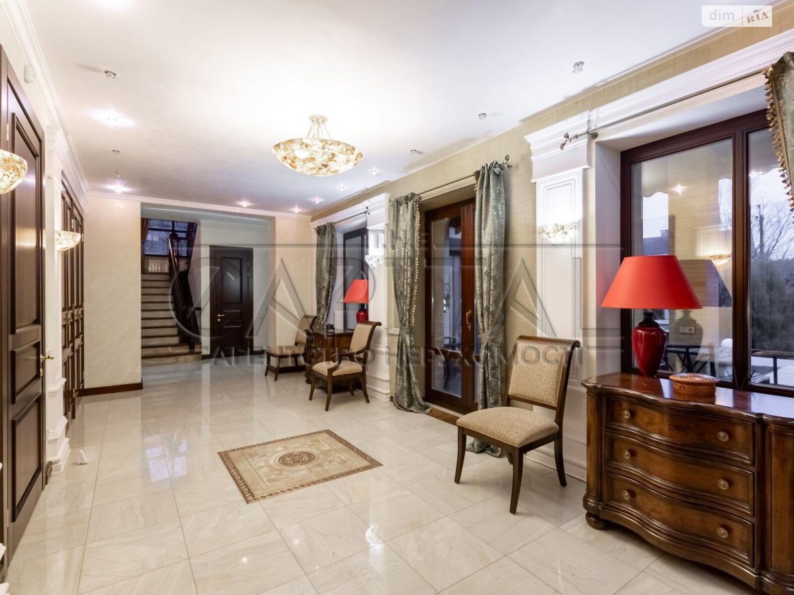 двоповерховий будинок з верандою, 250 кв. м, кирпич. Здається помісячно в Бобриці фото 1