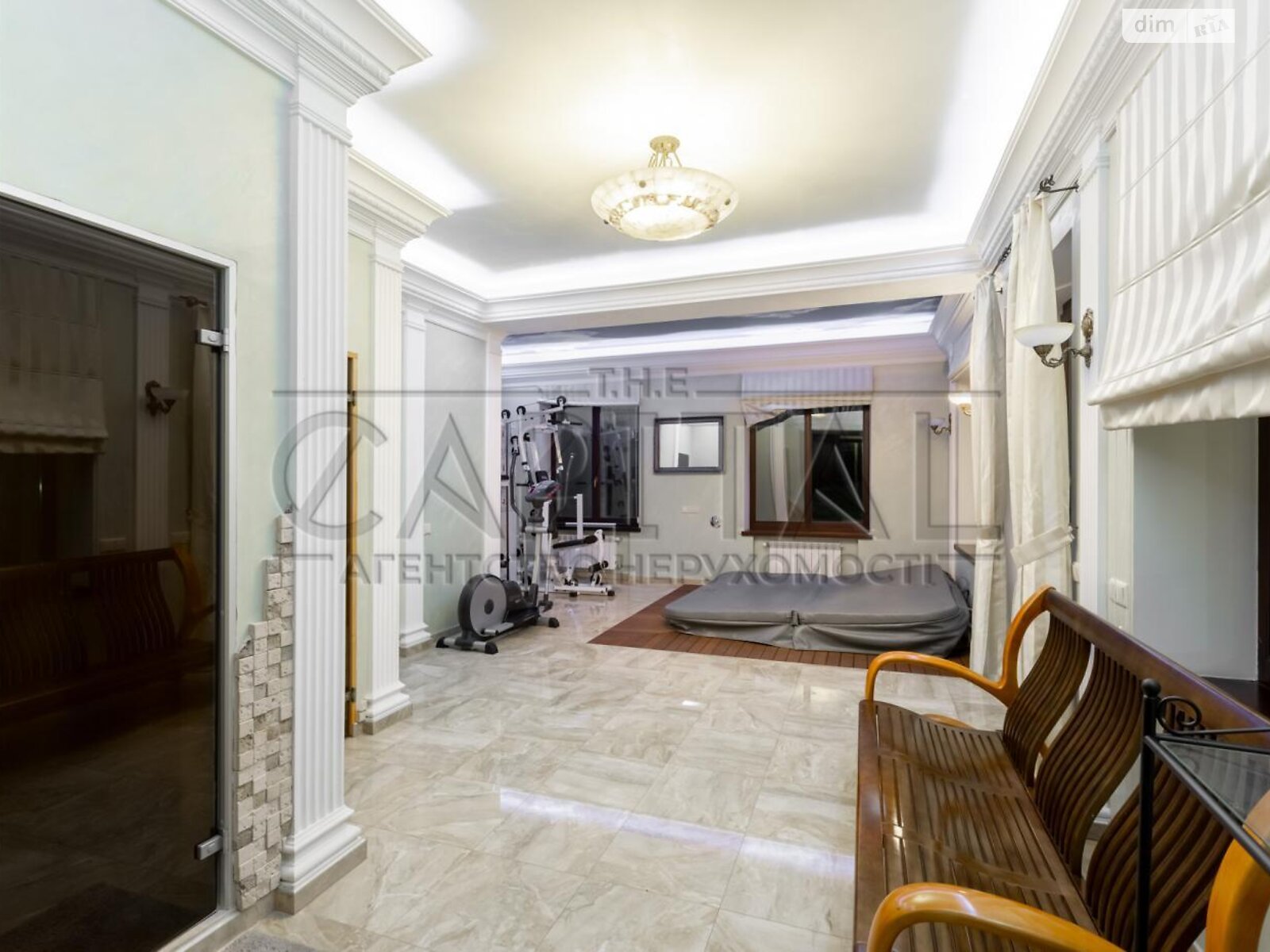 двоповерховий будинок з верандою, 250 кв. м, кирпич. Здається помісячно в Бобриці фото 1