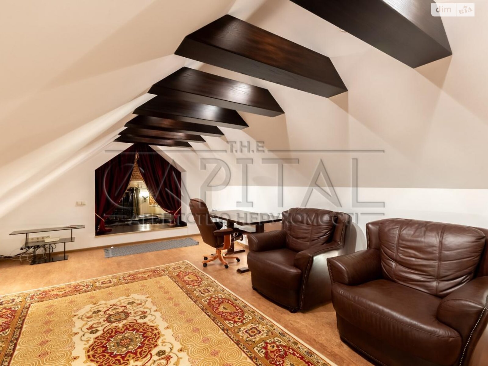 двоповерховий будинок з верандою, 250 кв. м, кирпич. Здається помісячно в Бобриці фото 1