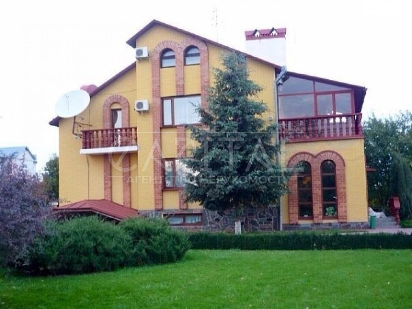 трипроверховий будинок, 420 кв. м, кирпич. Здається помісячно в Борисполі, в районі Бориспіль фото 1