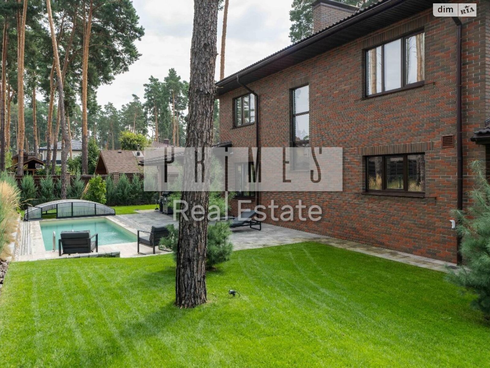 двухэтажный дом с гаражом, 330 кв. м, кирпич. Сдается помесячно в Буче, в районе Буча фото 1