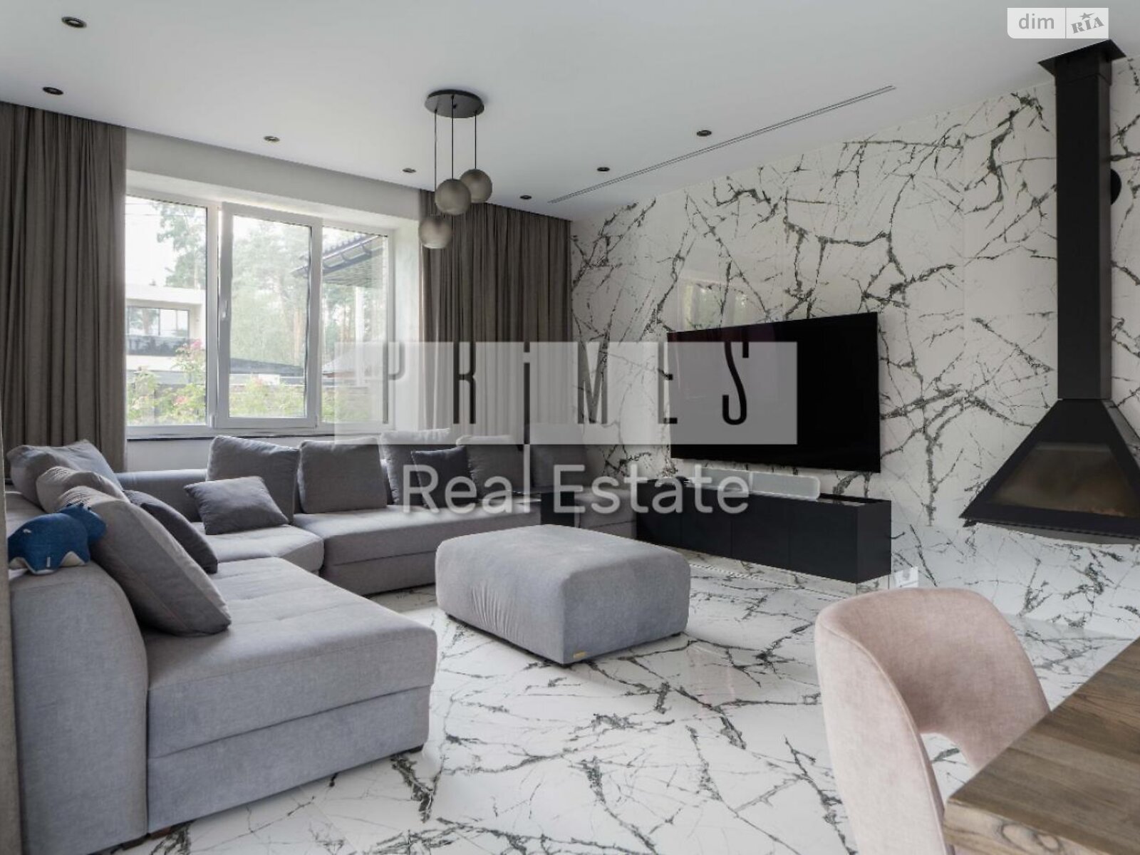 двухэтажный дом с гаражом, 318.3 кв. м, кирпич. Сдается помесячно в Буче фото 1