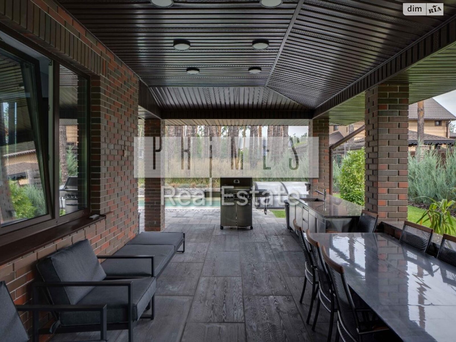 двухэтажный дом с гаражом, 318.3 кв. м, кирпич. Сдается помесячно в Буче фото 1