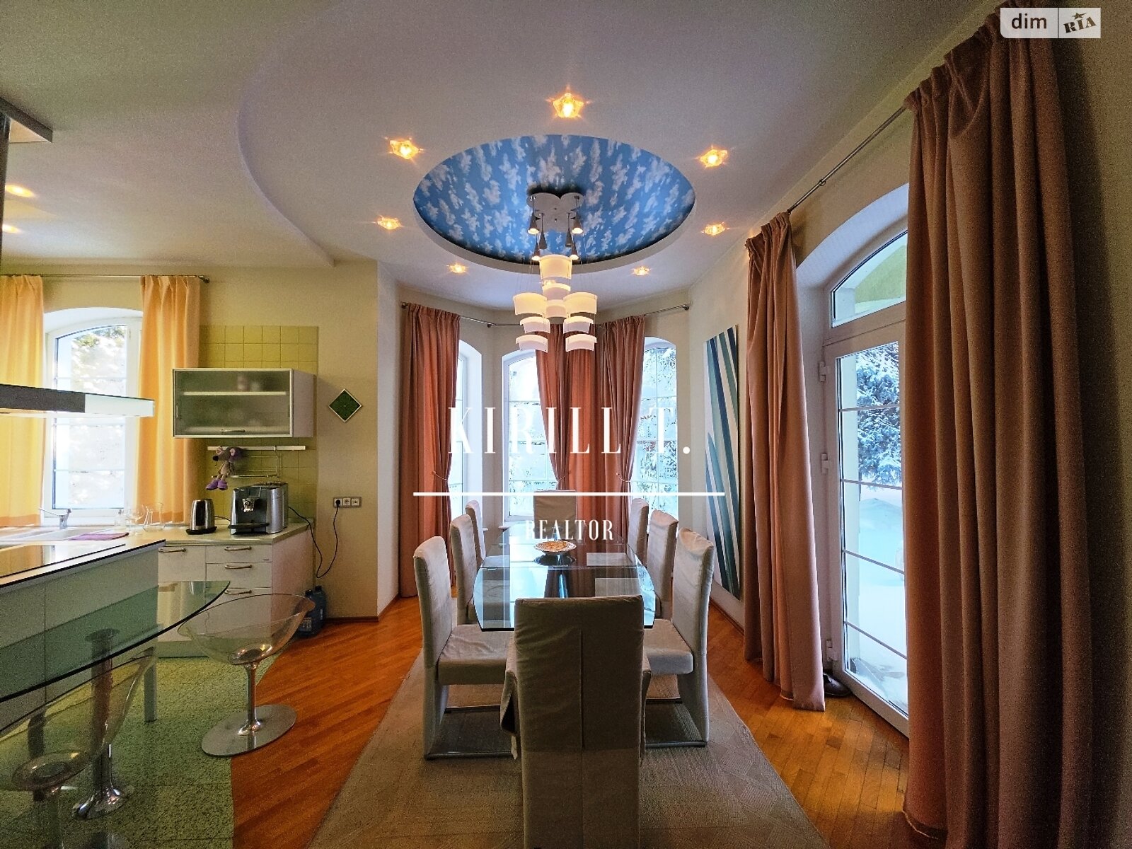 двухэтажный дом с верандой, 380 кв. м, кирпич. Сдается помесячно в Днепре, в районе 1 мая фото 1