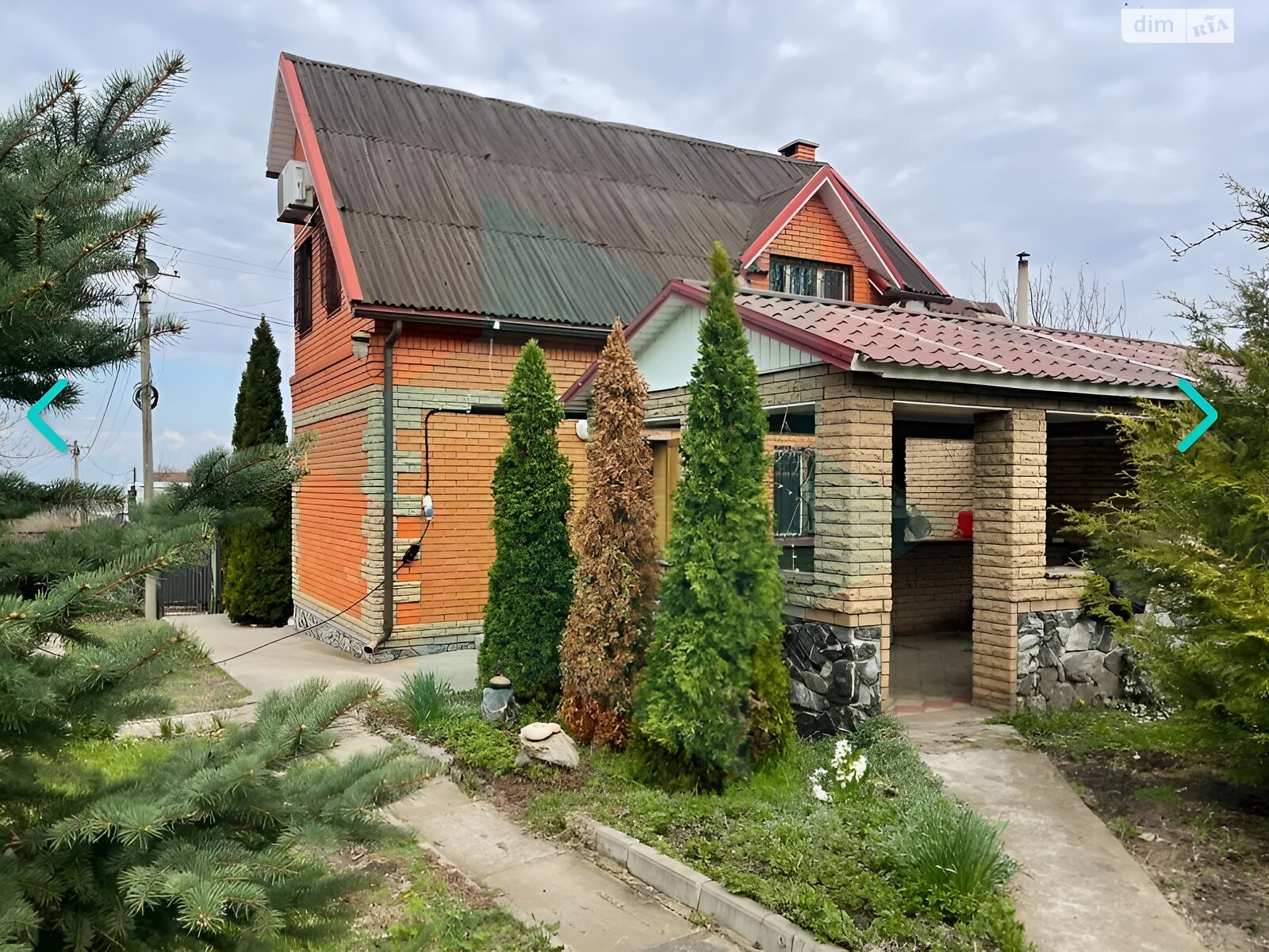 двухэтажный дом с мебелью, 90 кв. м, кирпич. Сдается помесячно в Днепре фото 1 двухэтажный дом с мебелью, 90 кв. м, кирпич. Сдается помесячно в Днепре фото 1