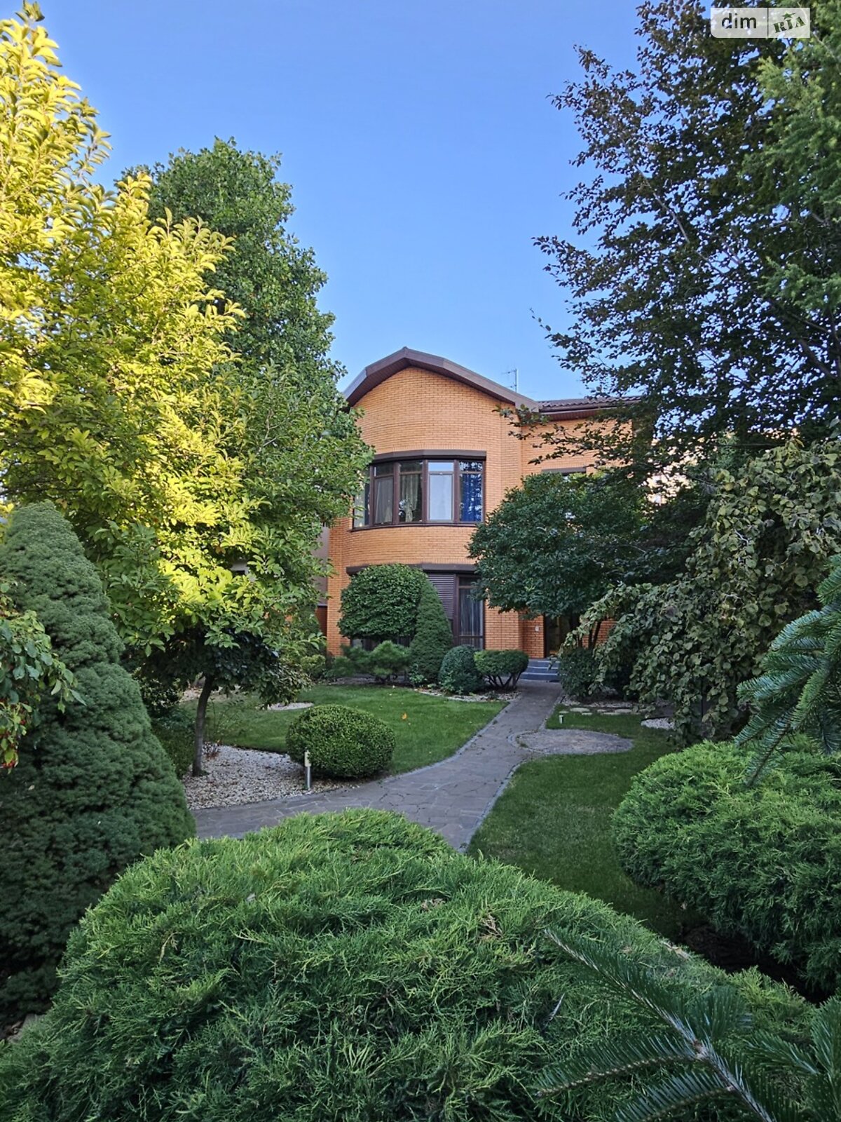 двухэтажный дом, 200 кв. м, кирпич. Сдается помесячно в Днепре фото 1