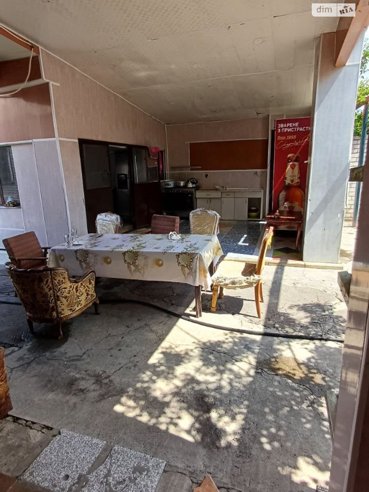 однопроверховий будинок з гаражем, 250 кв. м, шлакоблок. Здається помісячно в Дніпрі, в районі Амур-Нижньодніпровський фото 1