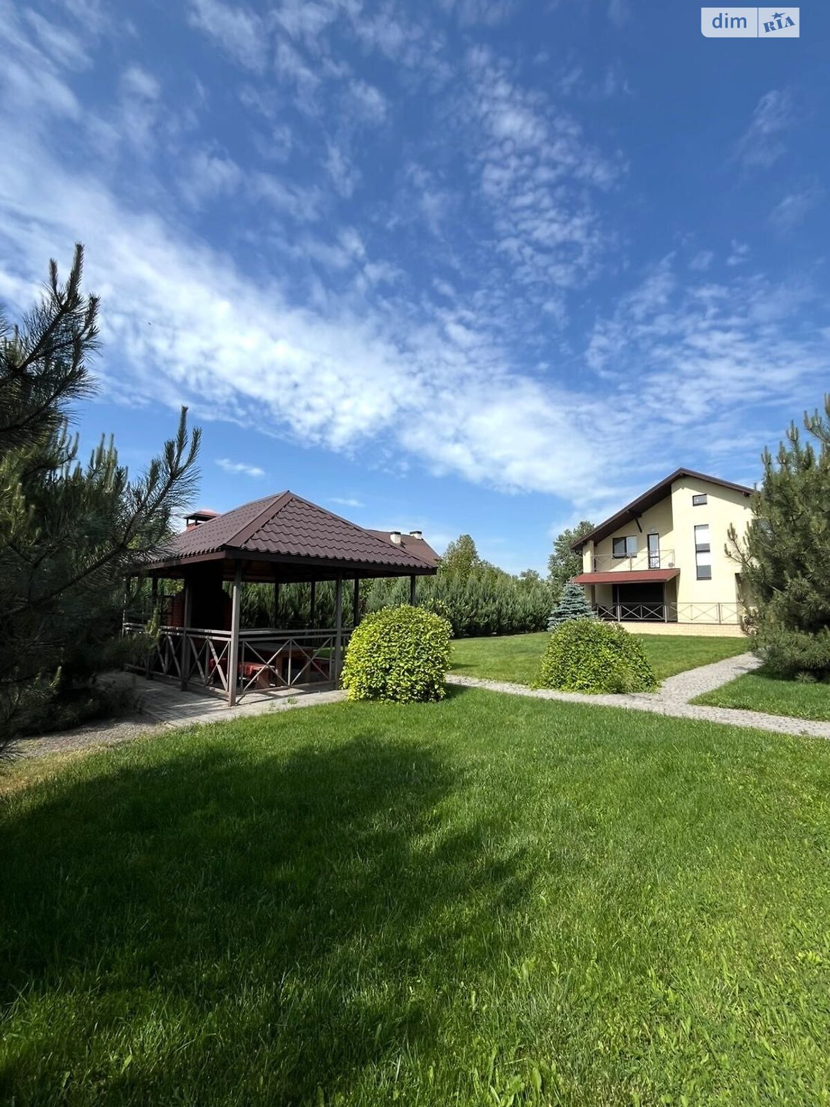 двухэтажный дом с верандой, 230 кв. м, кирпич. Сдается помесячно в Днепре, в районе Камянка фото 1