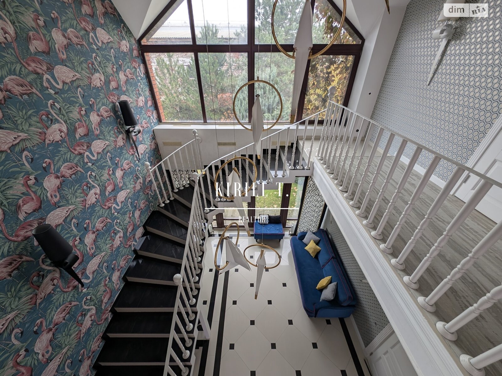 двопроверховий будинок з верандою, 350 кв. м, газобетон. Здається помісячно в Дніпрі, в районі Ломівка фото 1