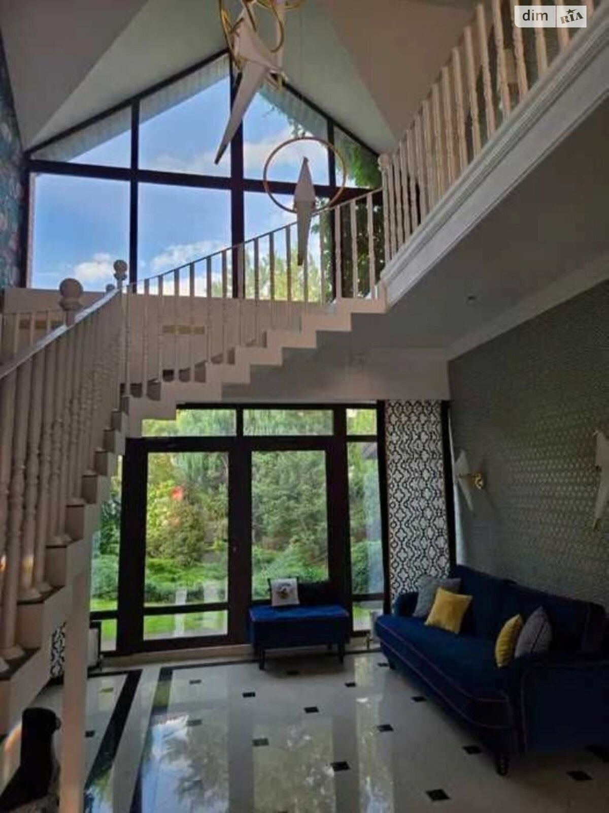 двопроверховий будинок з верандою, 350 кв. м, газобетон. Здається помісячно в Дніпрі, в районі Ломівка фото 1