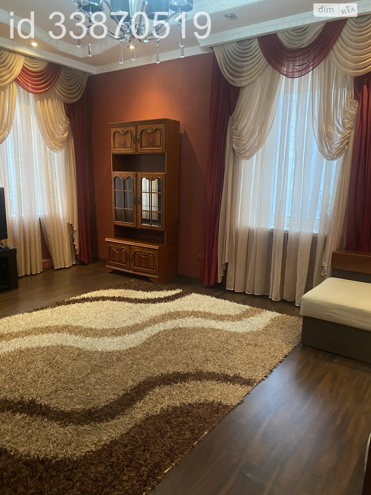 одноэтажный дом беседка, 123 кв. м, кирпич. Сдается помесячно в Днепре фото 1