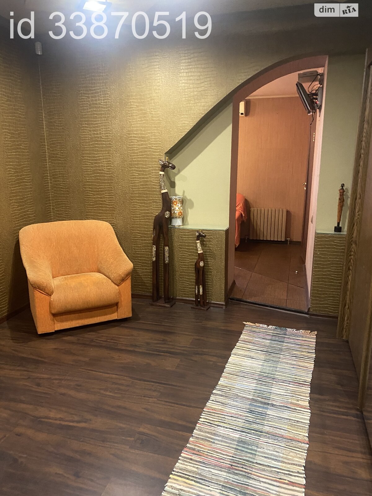 одноэтажный дом беседка, 123 кв. м, кирпич. Сдается помесячно в Днепре фото 1