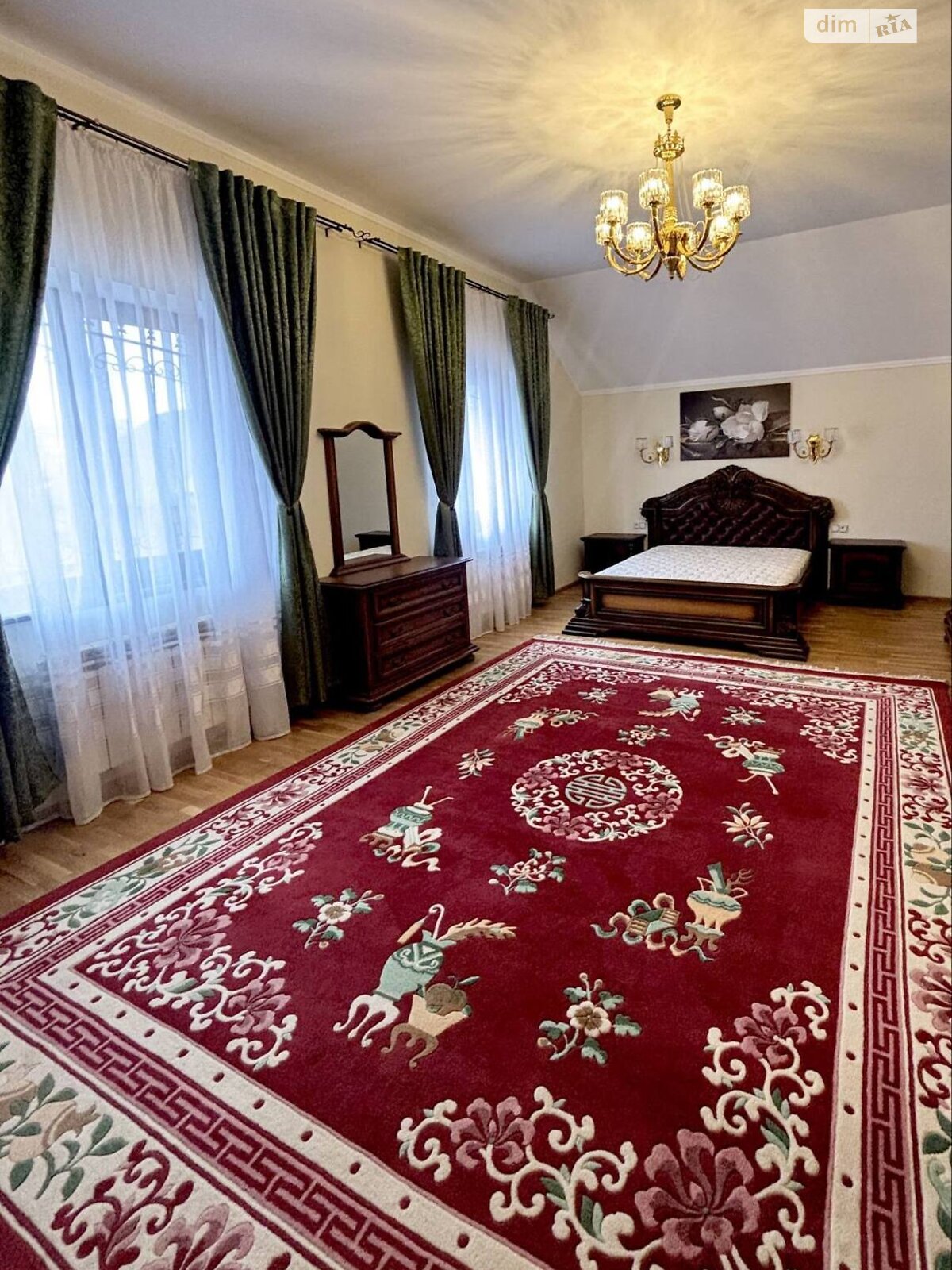 двухэтажный дом с гаражом, 220 кв. м, кирпич. Сдается помесячно в Днепре, в районе Подстанция фото 1