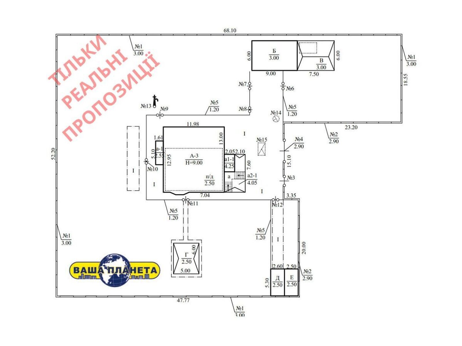 трипроверховий будинок, 456.9 кв. м, кирпич. Здається помісячно в Дніпрі, в районі Самарський фото 1