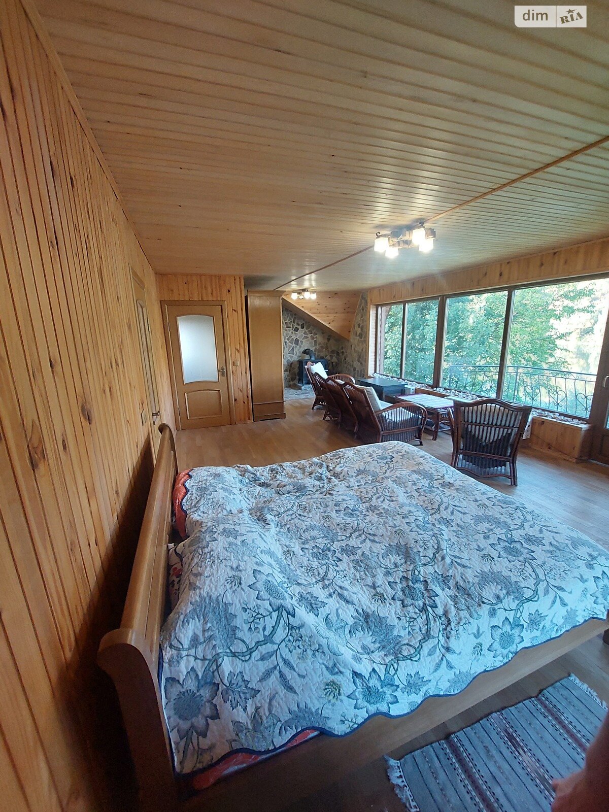 двоповерховий будинок з верандою, 140 кв. м, дерево та цегла. Здається помісячно в Дорошівці фото 1