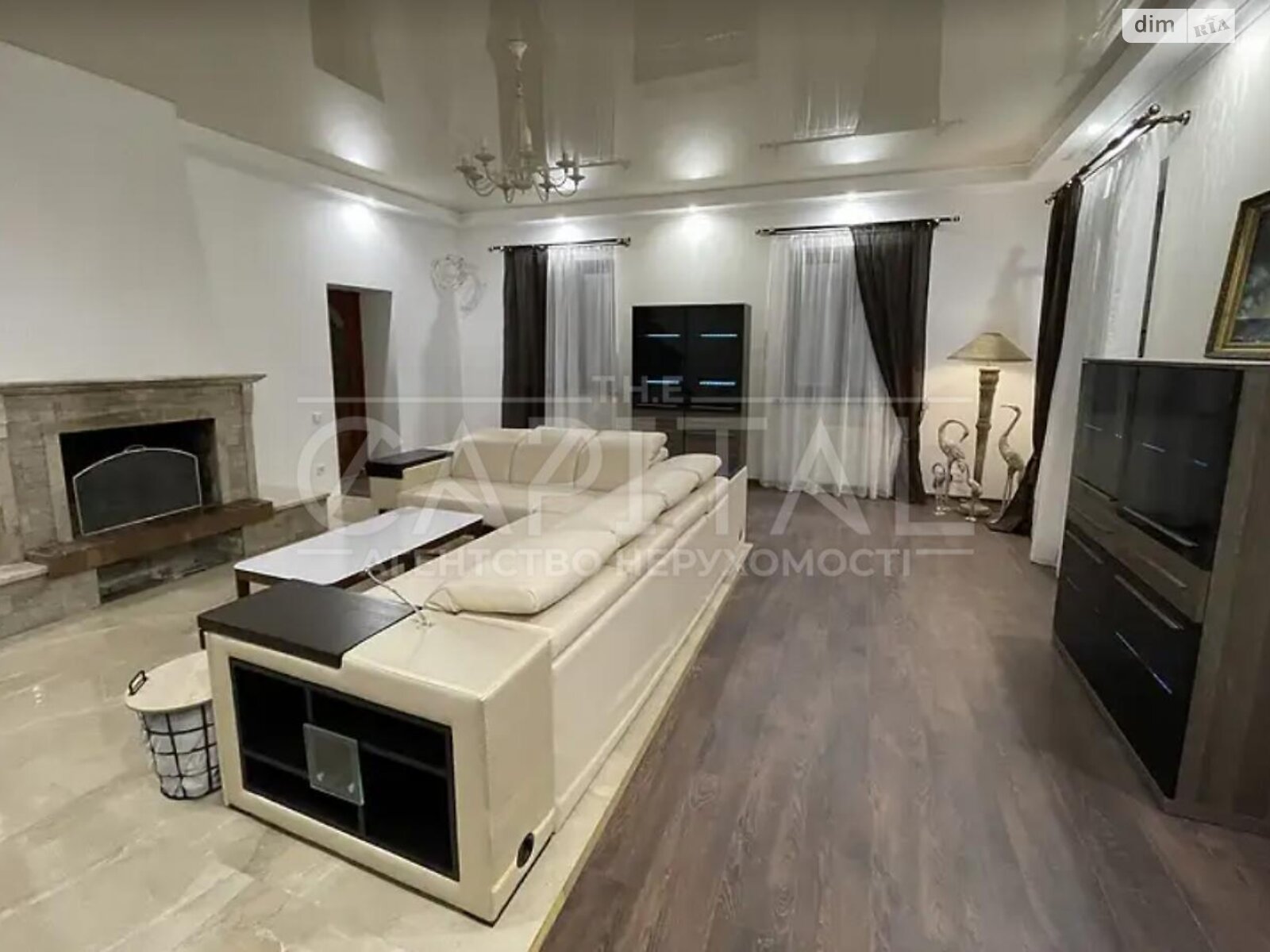 трехэтажный дом, 350 кв. м, кирпич. Сдается помесячно в Гнедине фото 1 трехэтажный дом, 350 кв. м, кирпич. Сдается помесячно в Гнедине фото 1