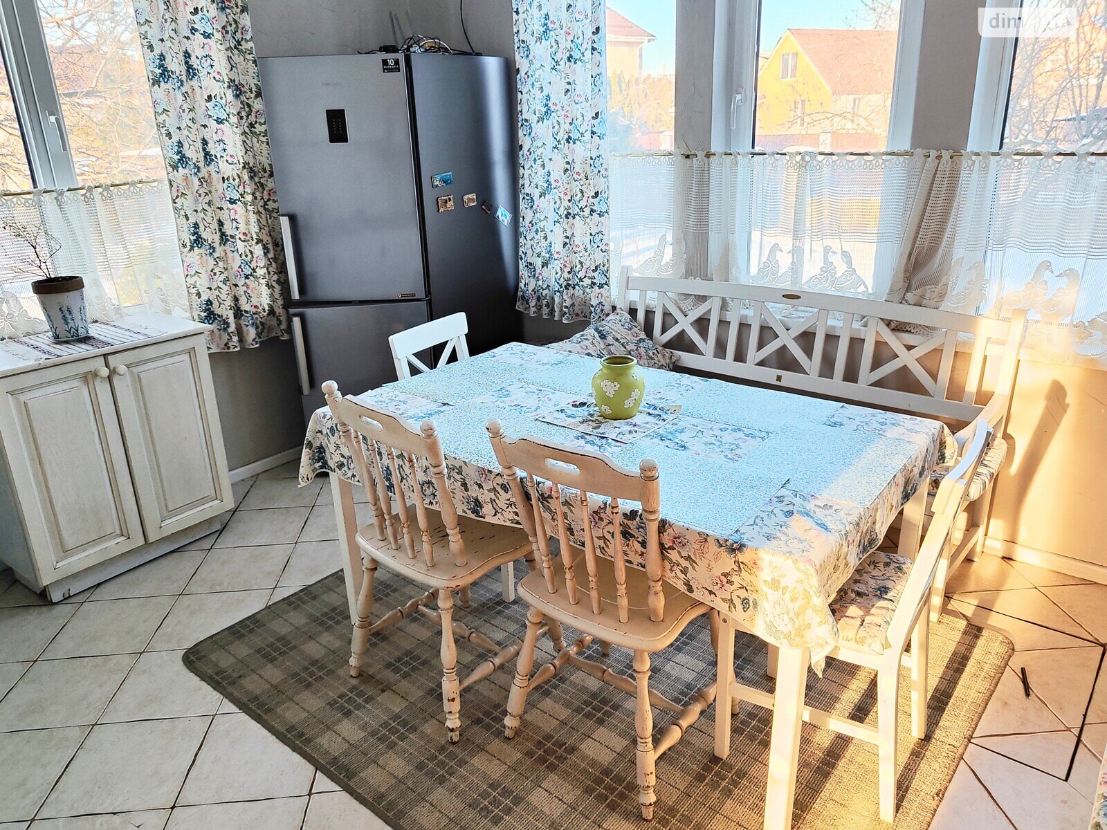 двухэтажный дом с верандой, 109 кв. м, кирпич. Сдается помесячно в Гнедине фото 1