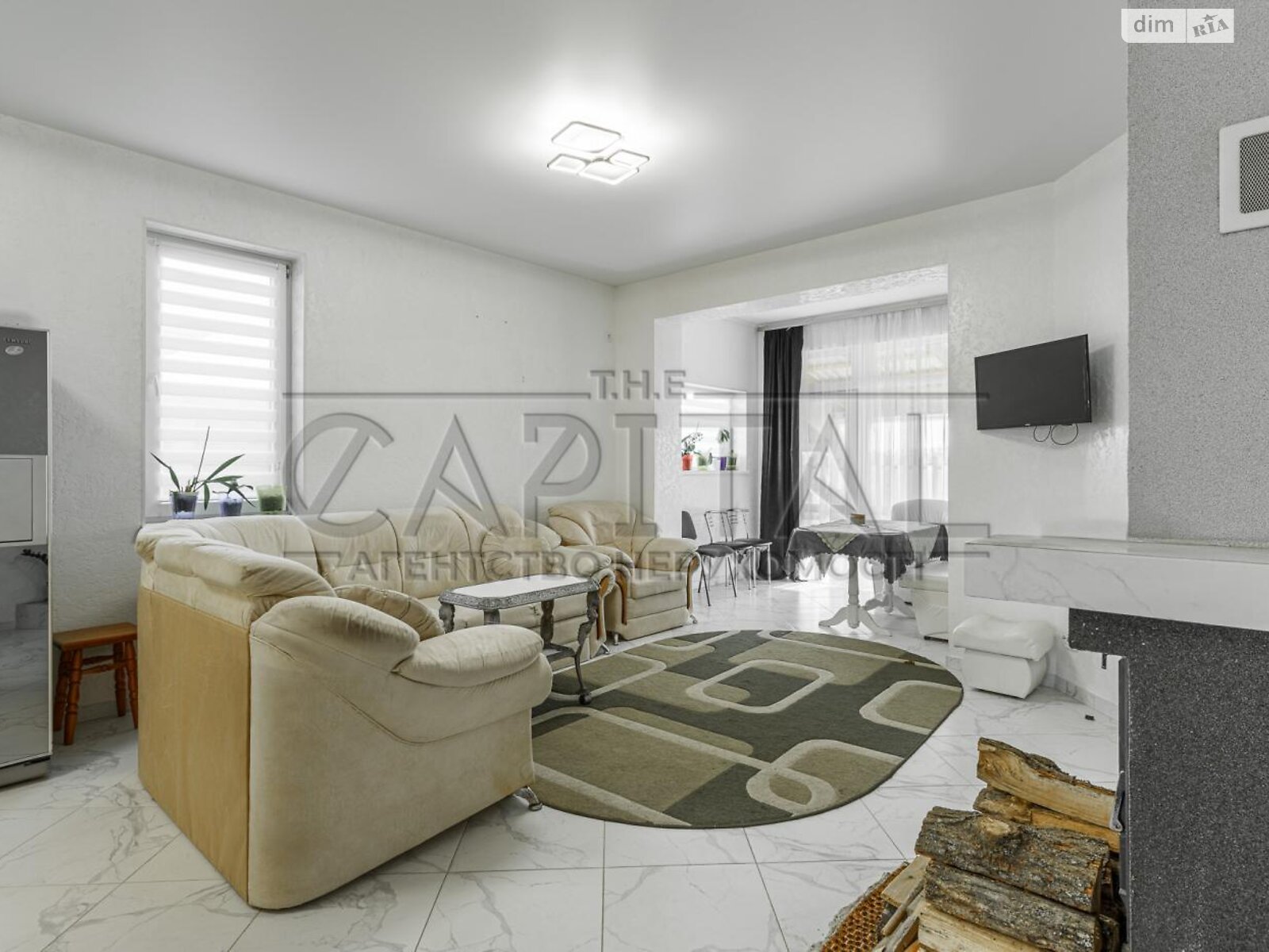 одноповерховий будинок з гаражем, 78.6 кв. м, цегла. Здається помісячно в Гнідині фото 1