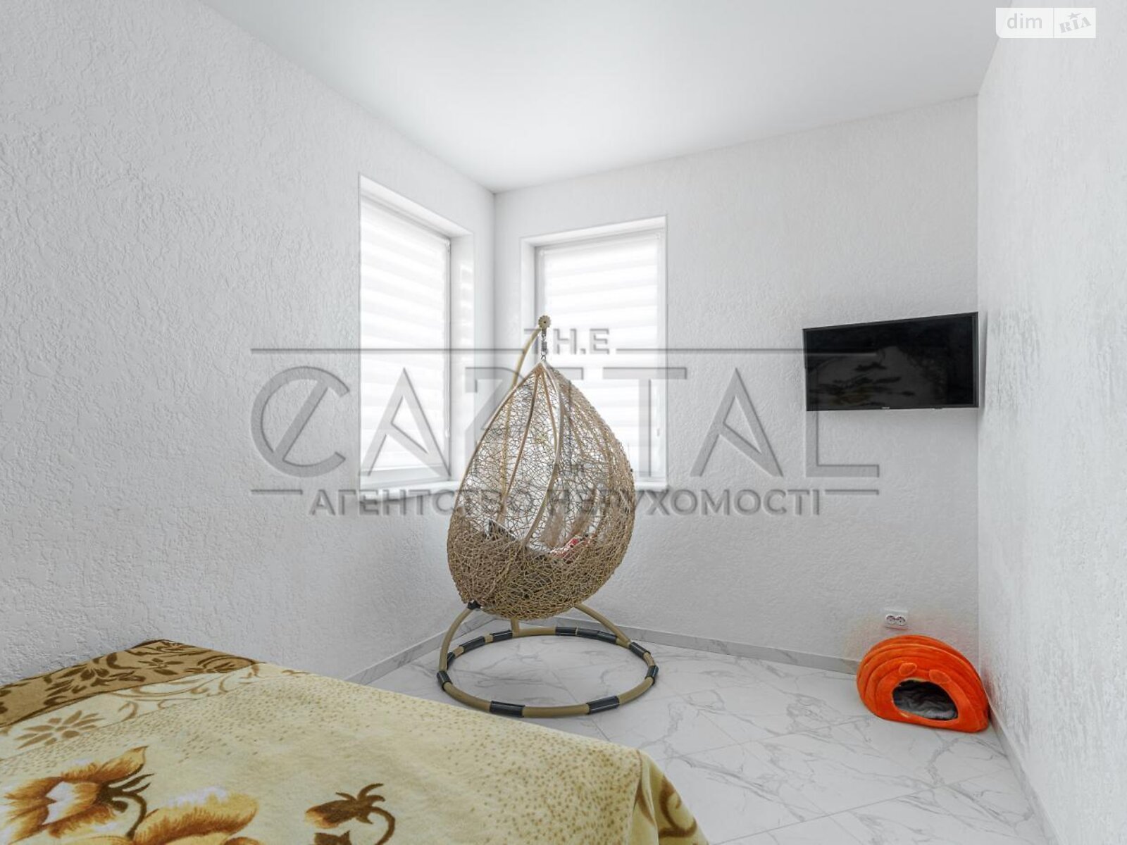 одноповерховий будинок з гаражем, 78.6 кв. м, цегла. Здається помісячно в Гнідині фото 1