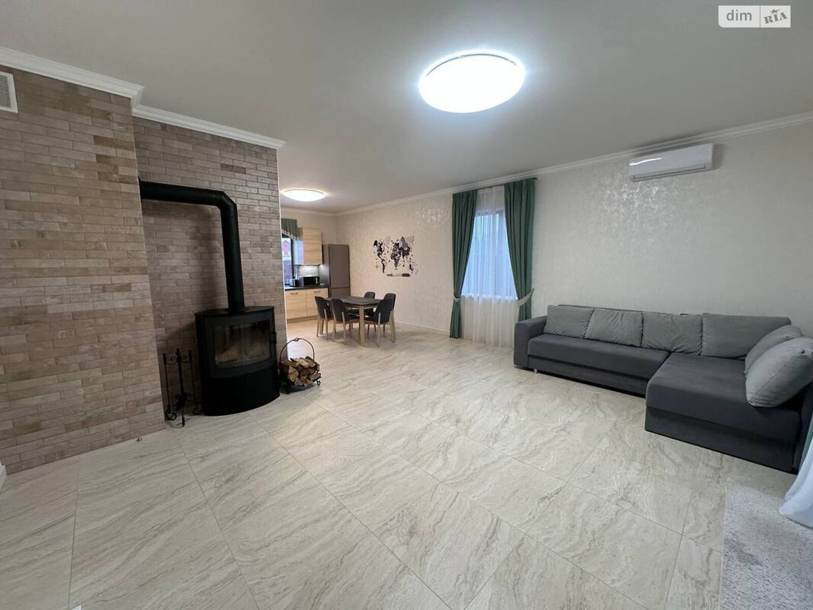 одноэтажный дом, 120 кв. м, кирпич. Сдается помесячно в Гнедине фото 2